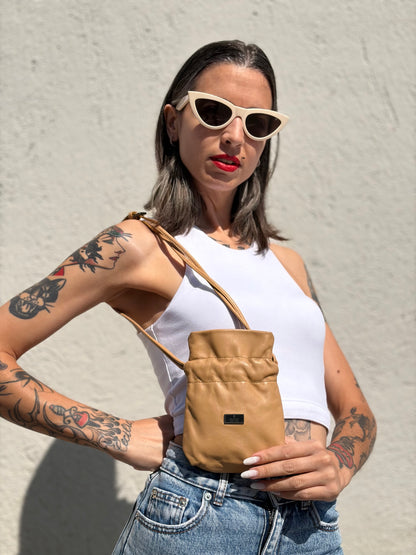 Mini Bucket Gucci beige