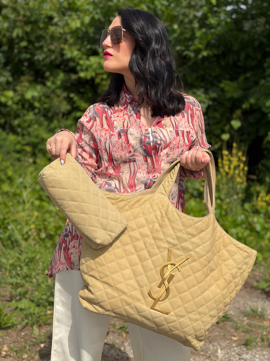 Maxi shopping bag ICARE Saint Laurent