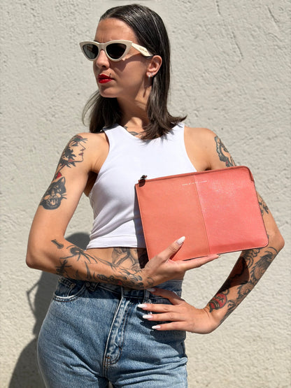 Pochette Marc Jacobs bicolore
