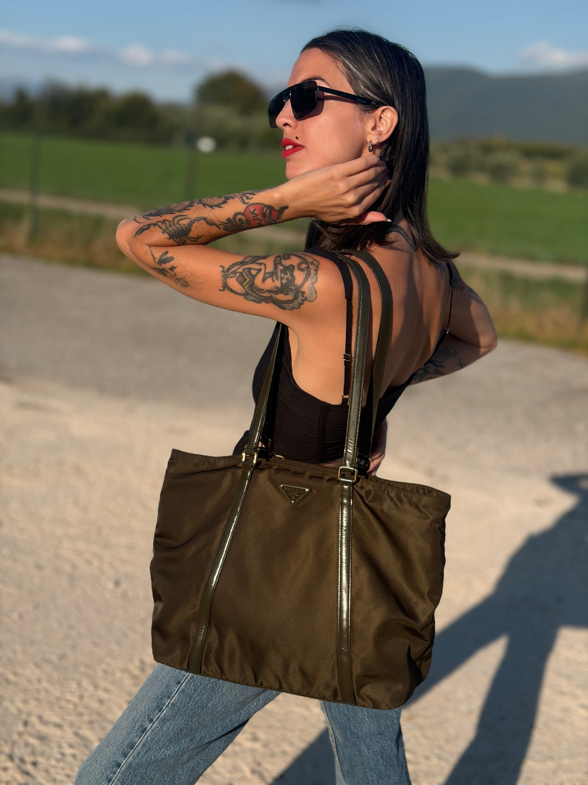 Shopper Prada nylon
