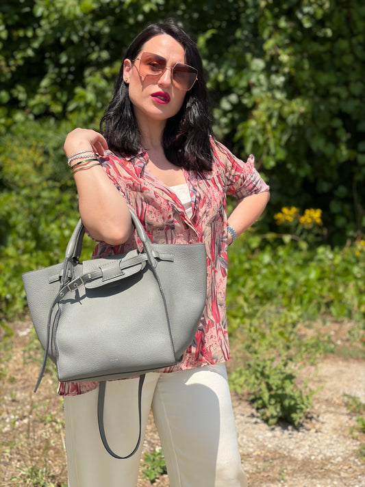 Borsa Big Bag Celine grigia