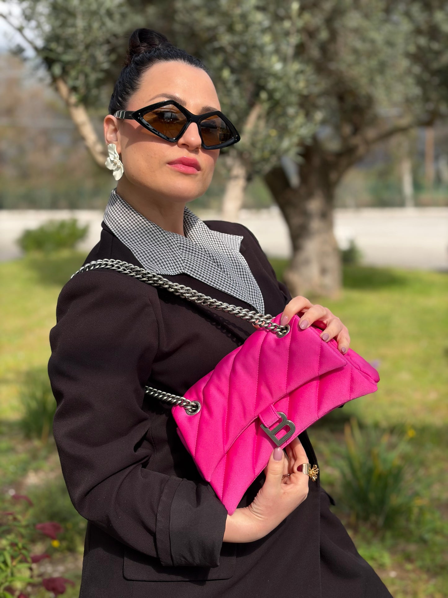 Borsa Crush Chain Small Balenciaga