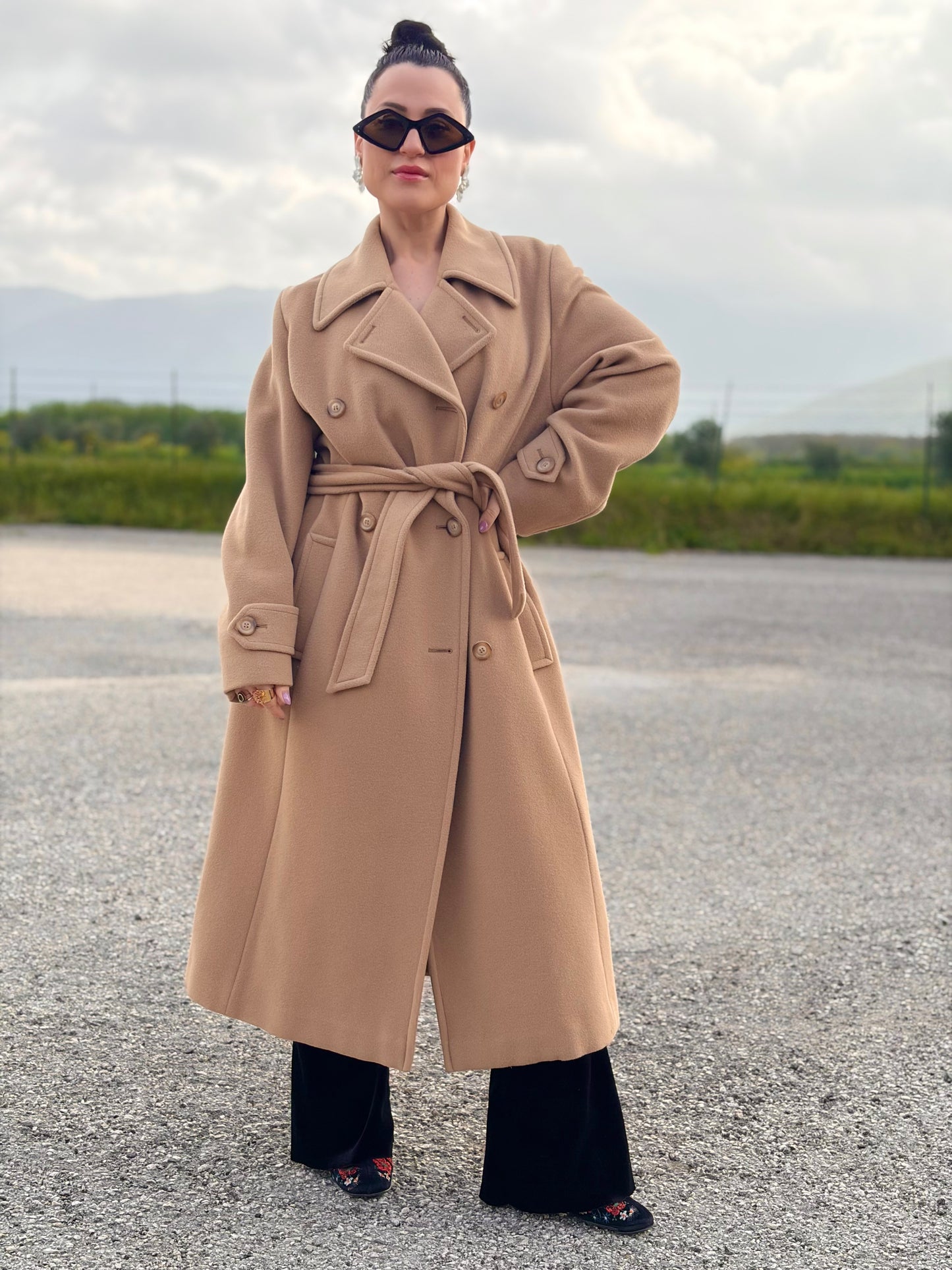 Cappotto Pennyblack cammello tg. 46