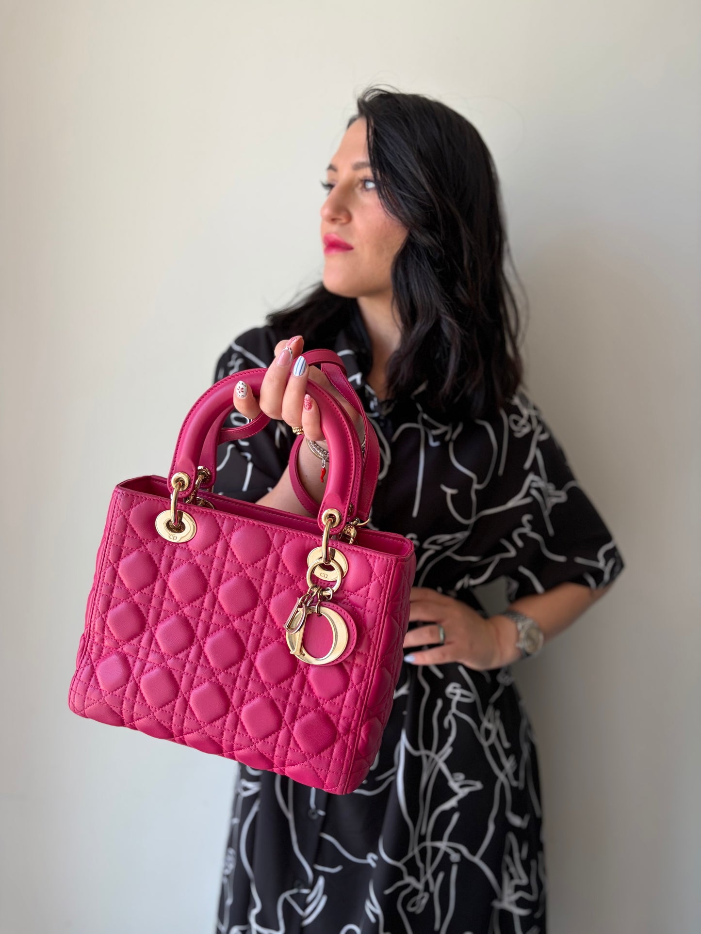 Borsa Lady Dior media