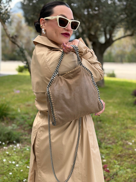 Falabella Mini Stella McCartney sabbia