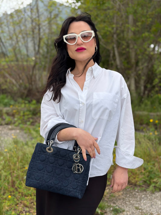 Lady Dior media denim