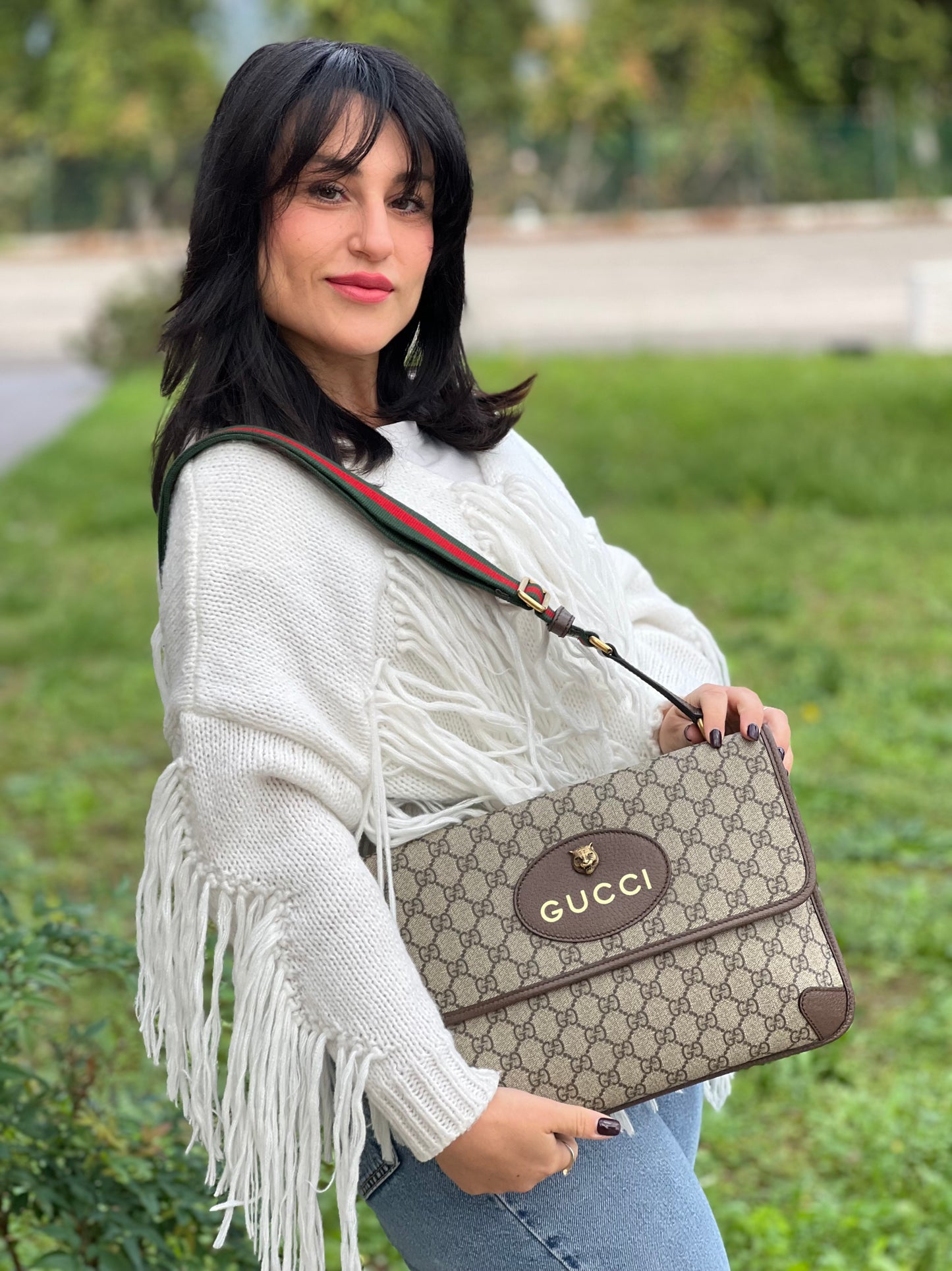 Gucci GG Web Messenger Neo Vintage