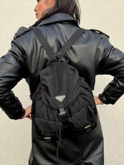 Zaino Prada nylon nero