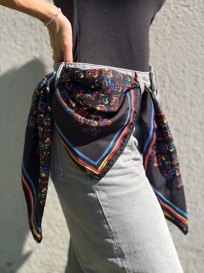 Foulard Louis Vuitton monogram multicolor