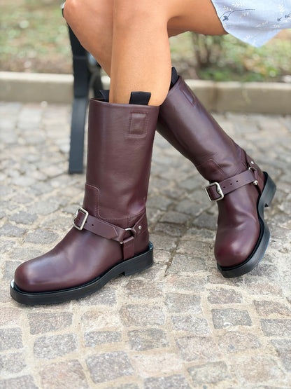Stivali Saddle Burberry n. 39