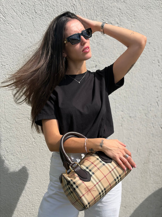 Bauletto Burberry tartan