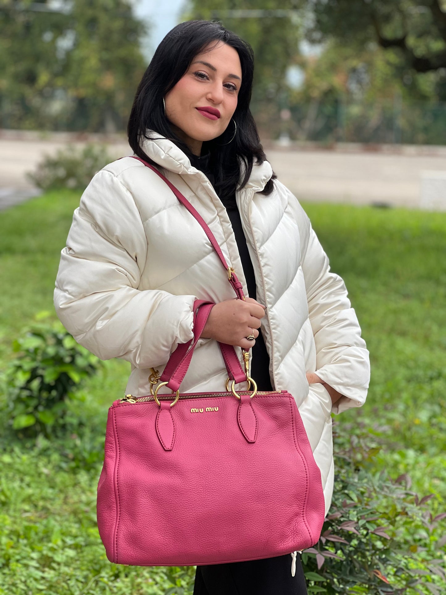 Borsa Shopper Miu Miu