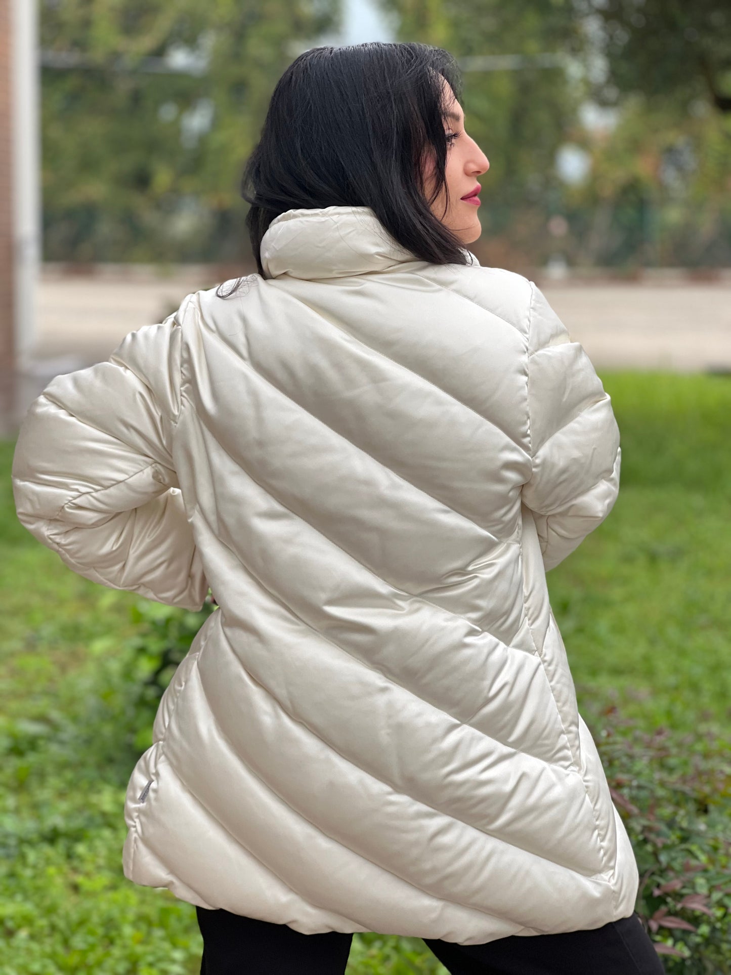 Giubbino Moncler Tg 40 bianco