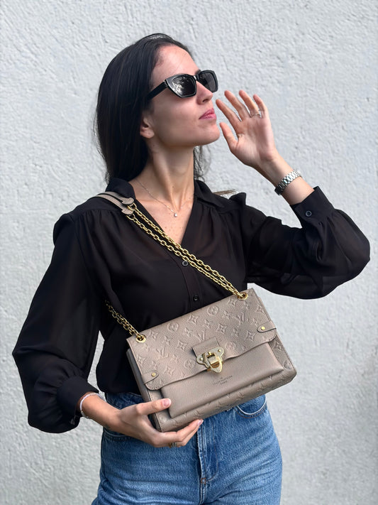 Borsa Vavin PM Louis Vuitton greige