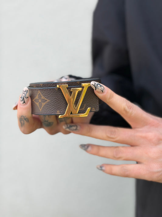 Cintura Louis Vuitton reversibile tg. 40