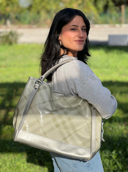 Shopper Burberry tartan