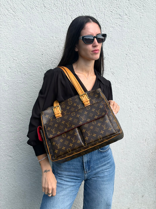 Multipli Cité Louis Vuitton marrone