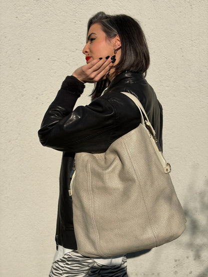 Shopper Borbonese grigia
