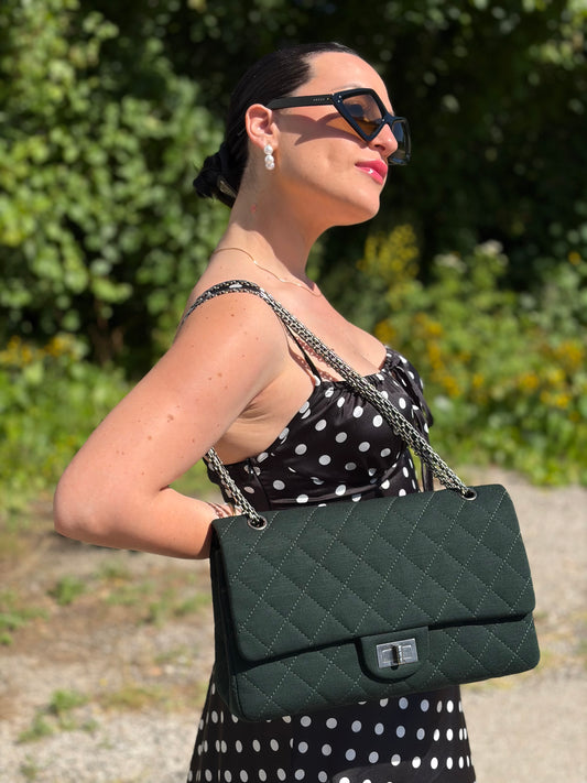 Borsa Chanel 2.55 verde