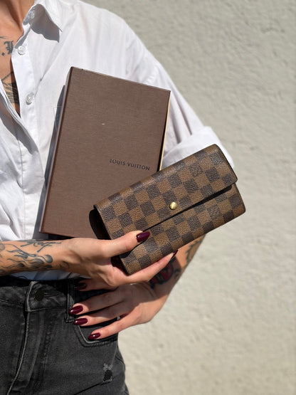 Portafoglio Louis Vuitton Damier Ébène