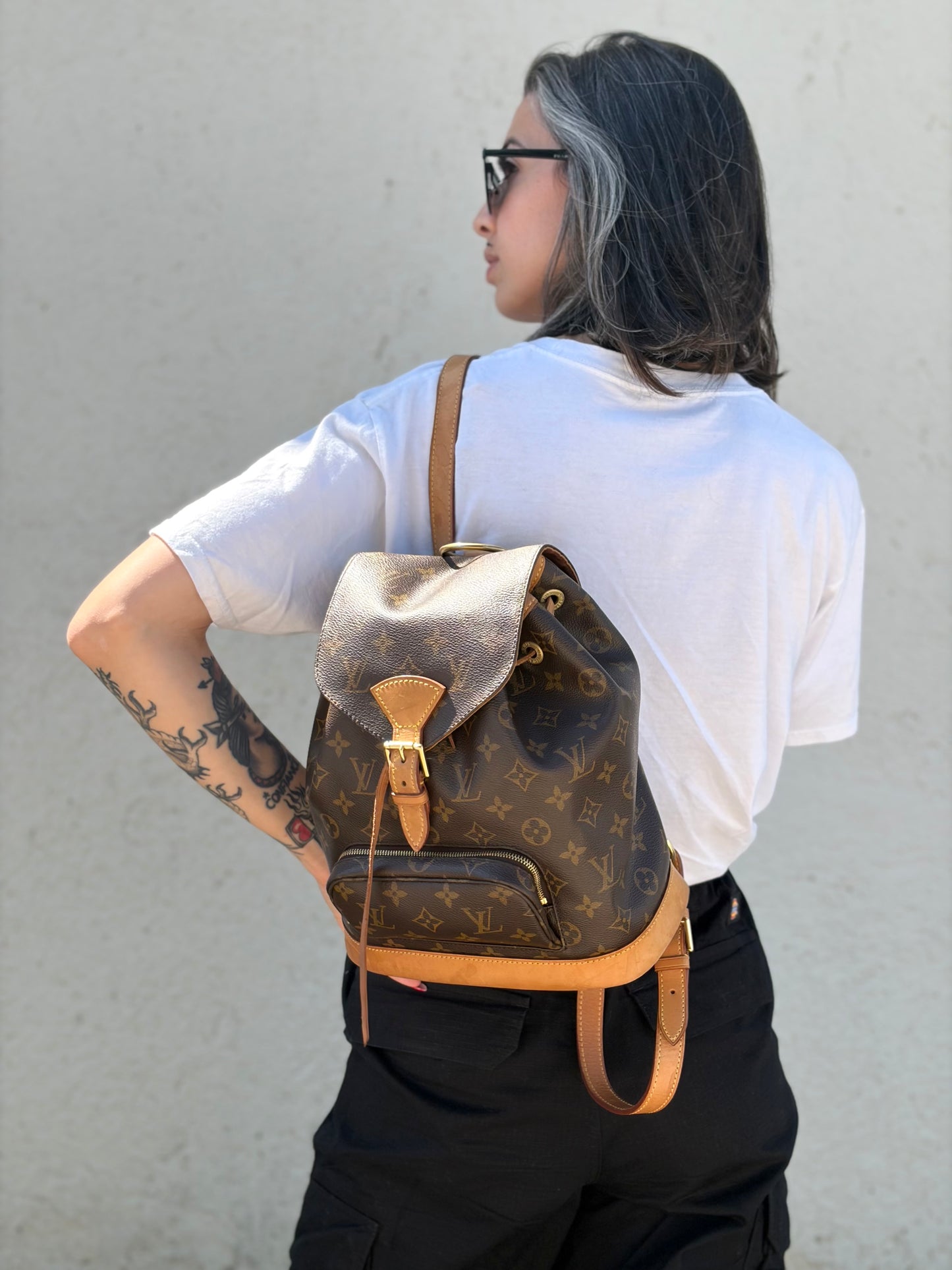 Zaino Montsouris mini Louis Vuitton