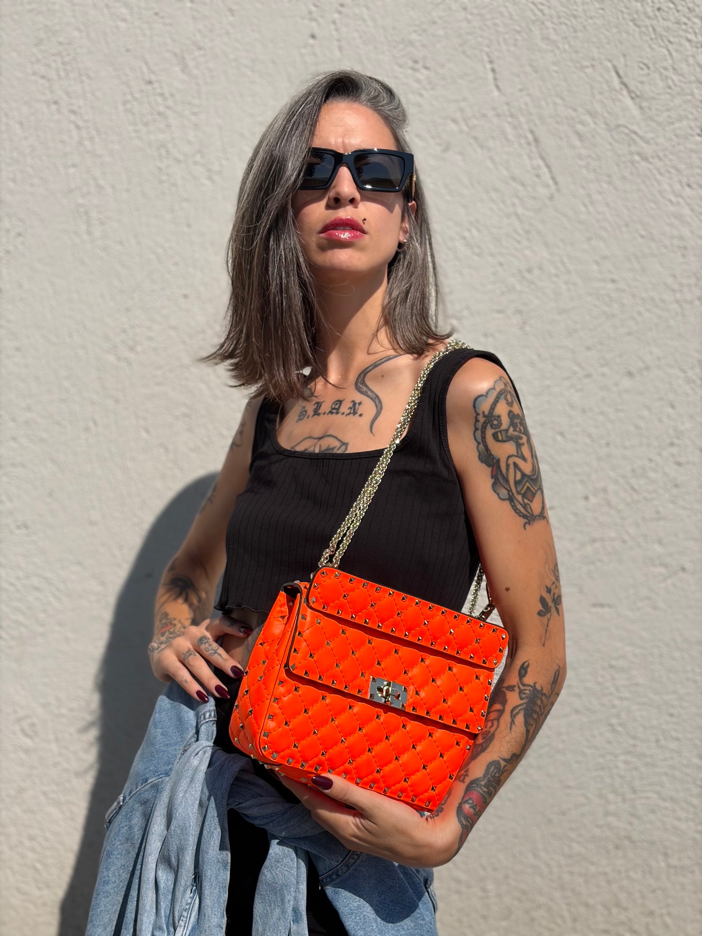 Borsa Valentino Garavani Rockstud Spike