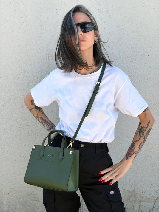 Tote Aphrodite Furla verde