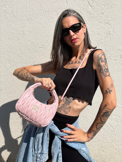 Borsa Miu Miu Wander matelassé small