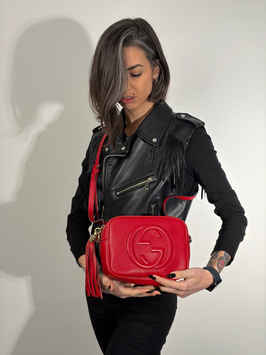 Borsa Gucci Soho rossa