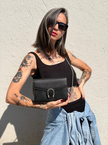 Borsa Gucci Dionysus nera