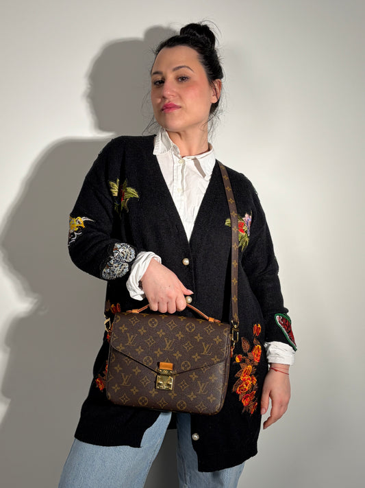 Borsa Louis Vuitton Métis marrone