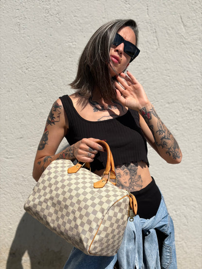 Speedy Damier Azur 30 Louis Vuitton