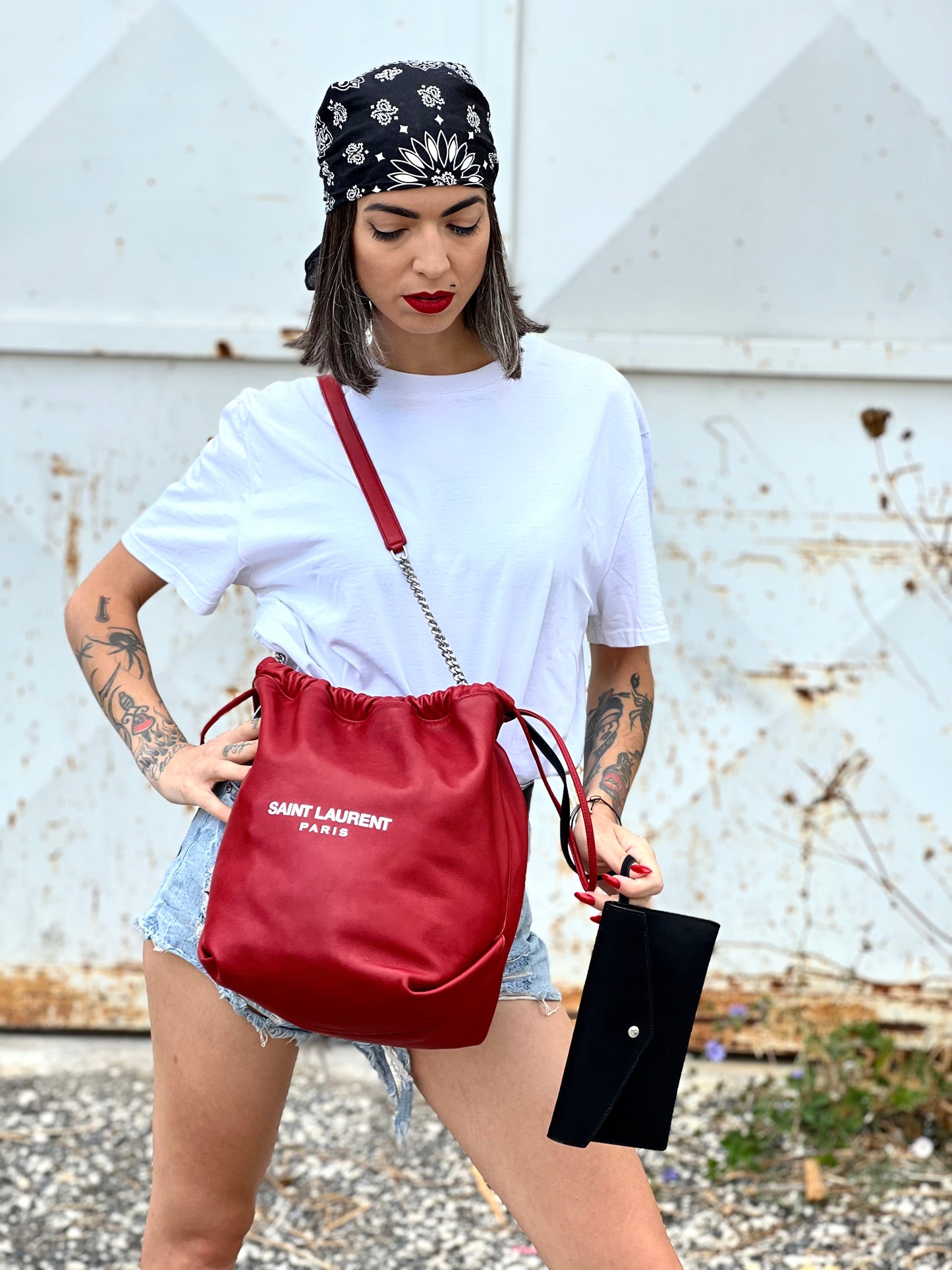 Sac Pochon Saint Laurent