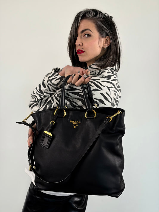 Tote Prada nera