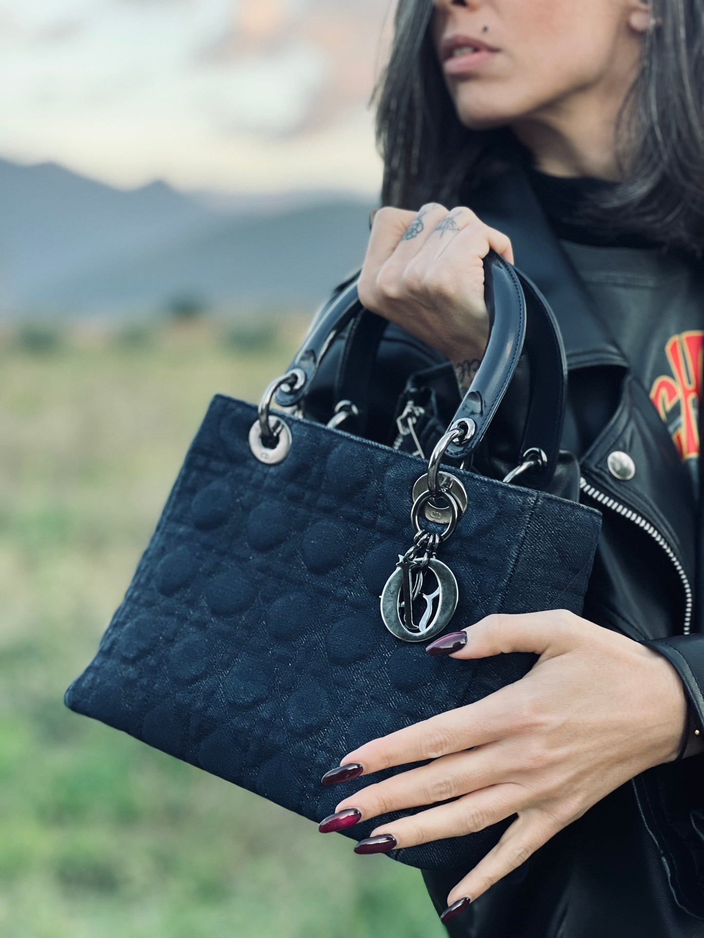 Lady Dior media denim