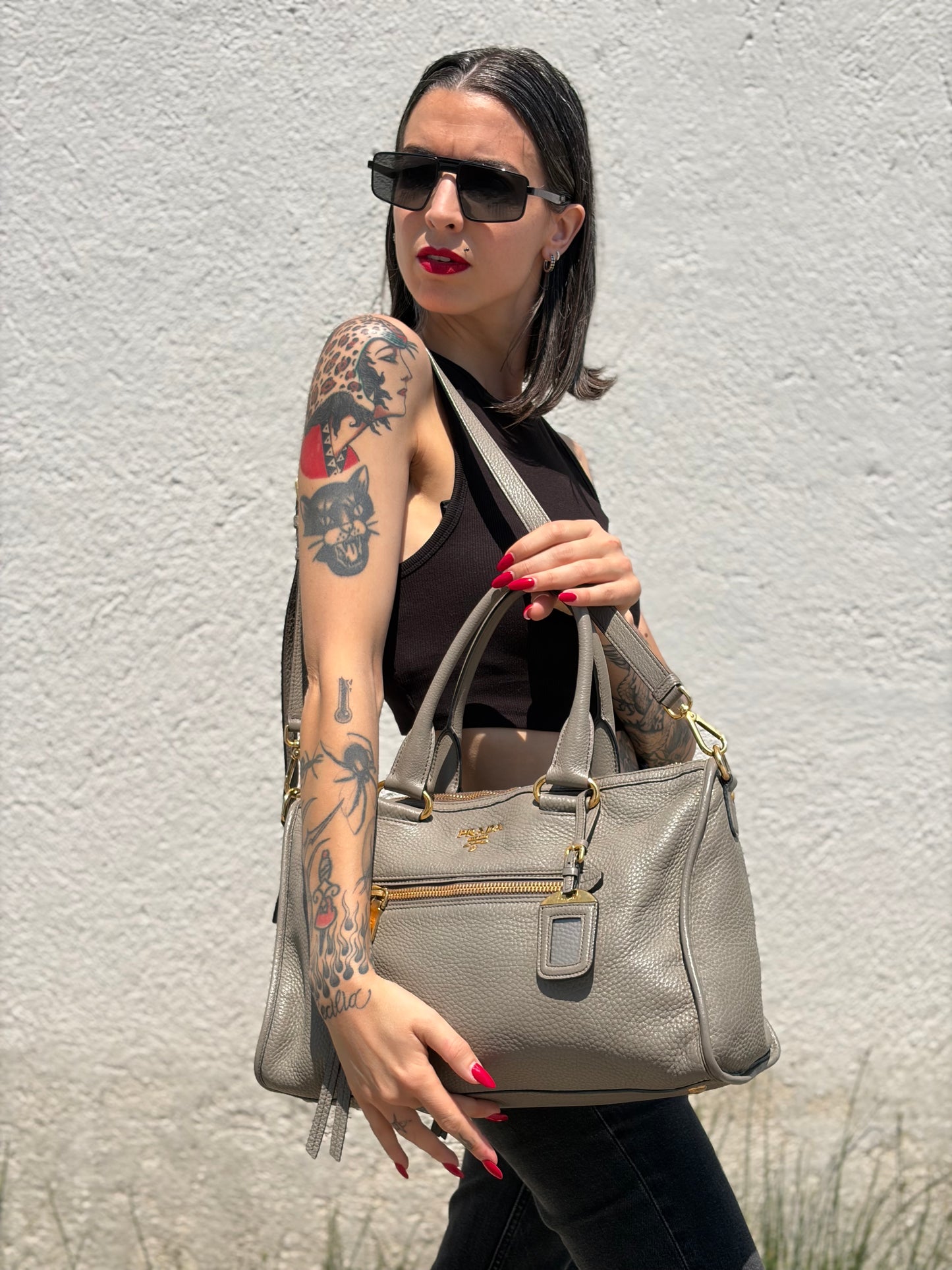 Tote Prada Grigia