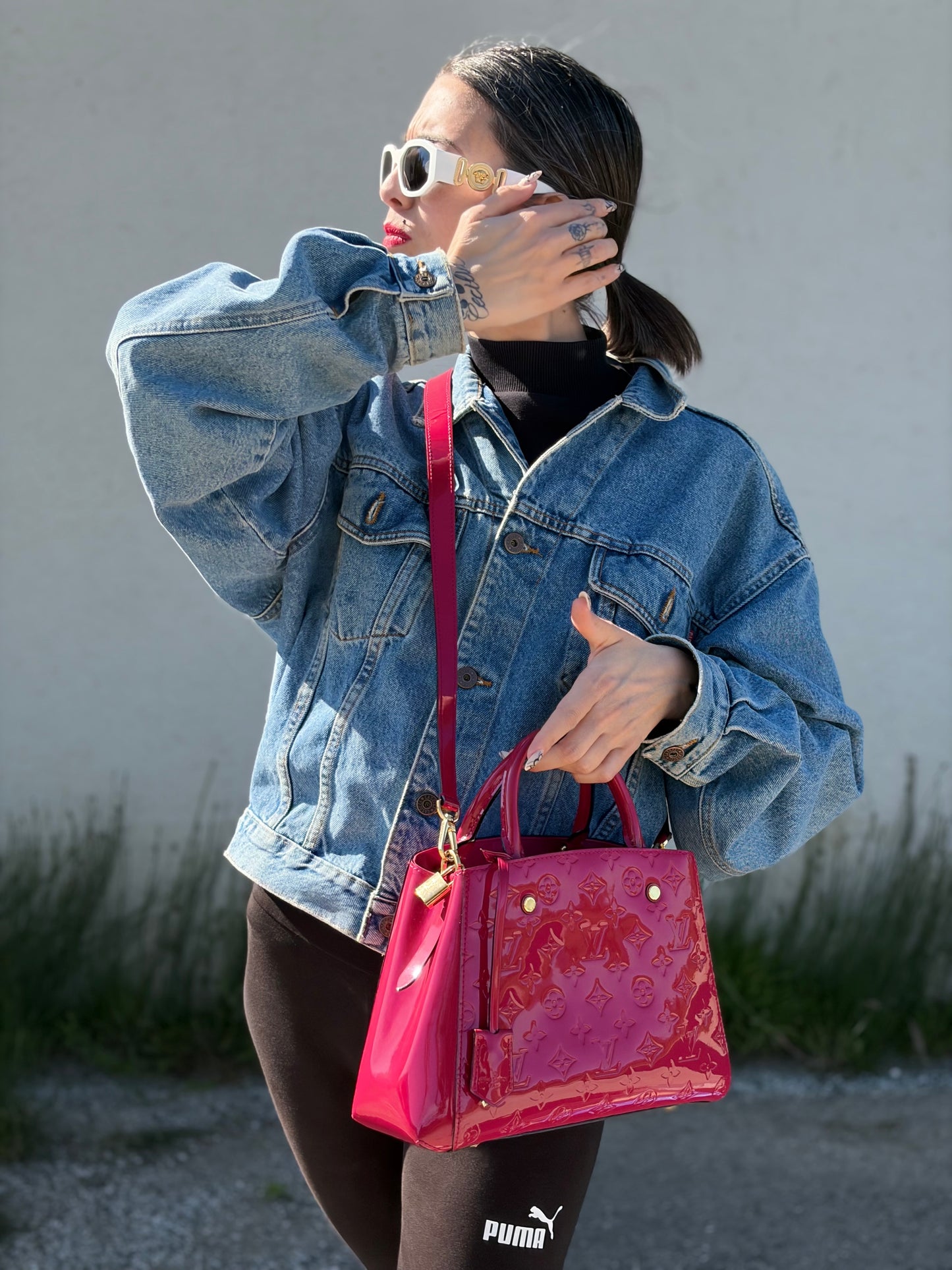 Borsa Montaigne Vernis BB Louis Vuitton