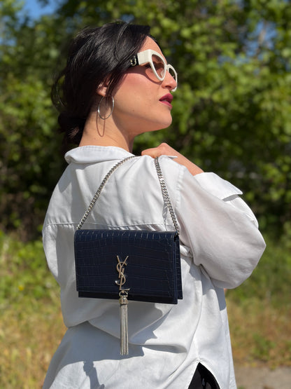 Borsa Kate Small Tassel Saint Laurent