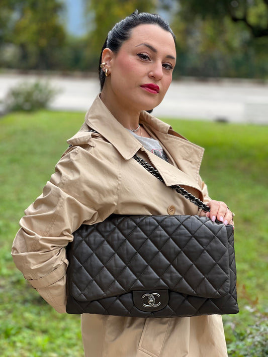 Borsa Chanel Jumbo 3 Accordion Flap