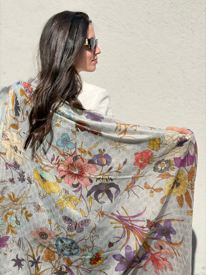 Stola Gucci floreale