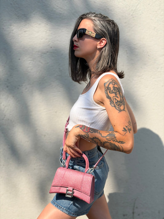 Borsa Balenciaga Hourglass XS