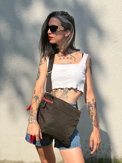 Tracolla Prada nylon