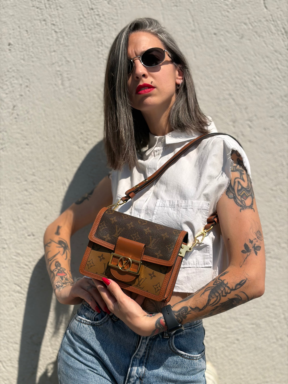 Borsa Dauphine Mini Louis Vuitton
