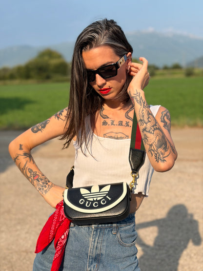 Tracolla Gucci x Adidas