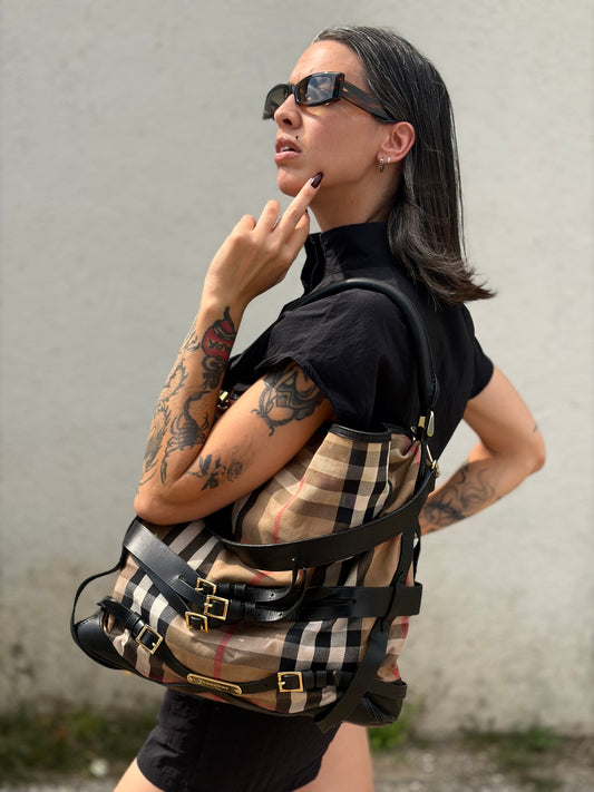 Gosford Bridle Bag Burberry tartan