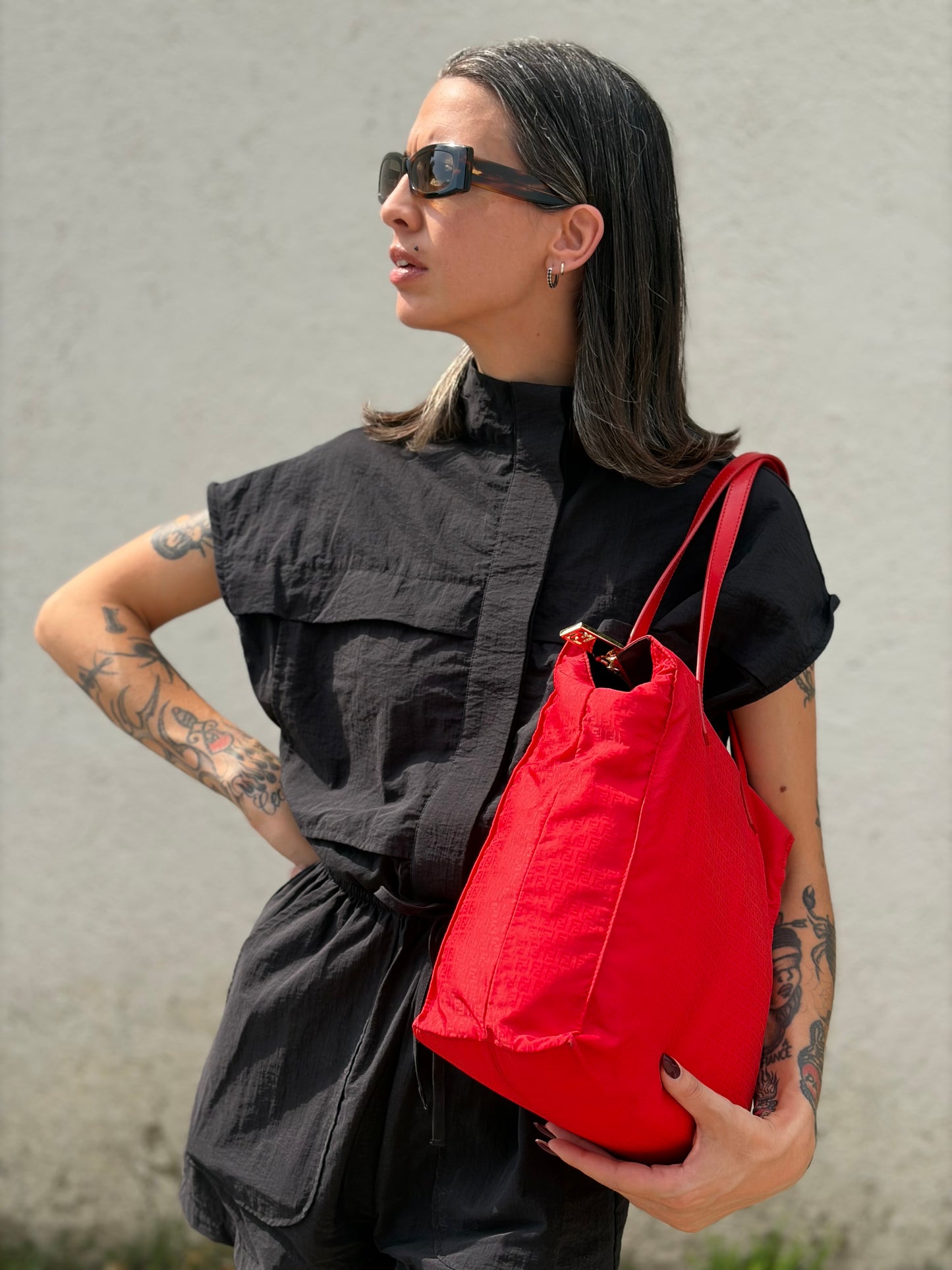 Fendi shopper rossa