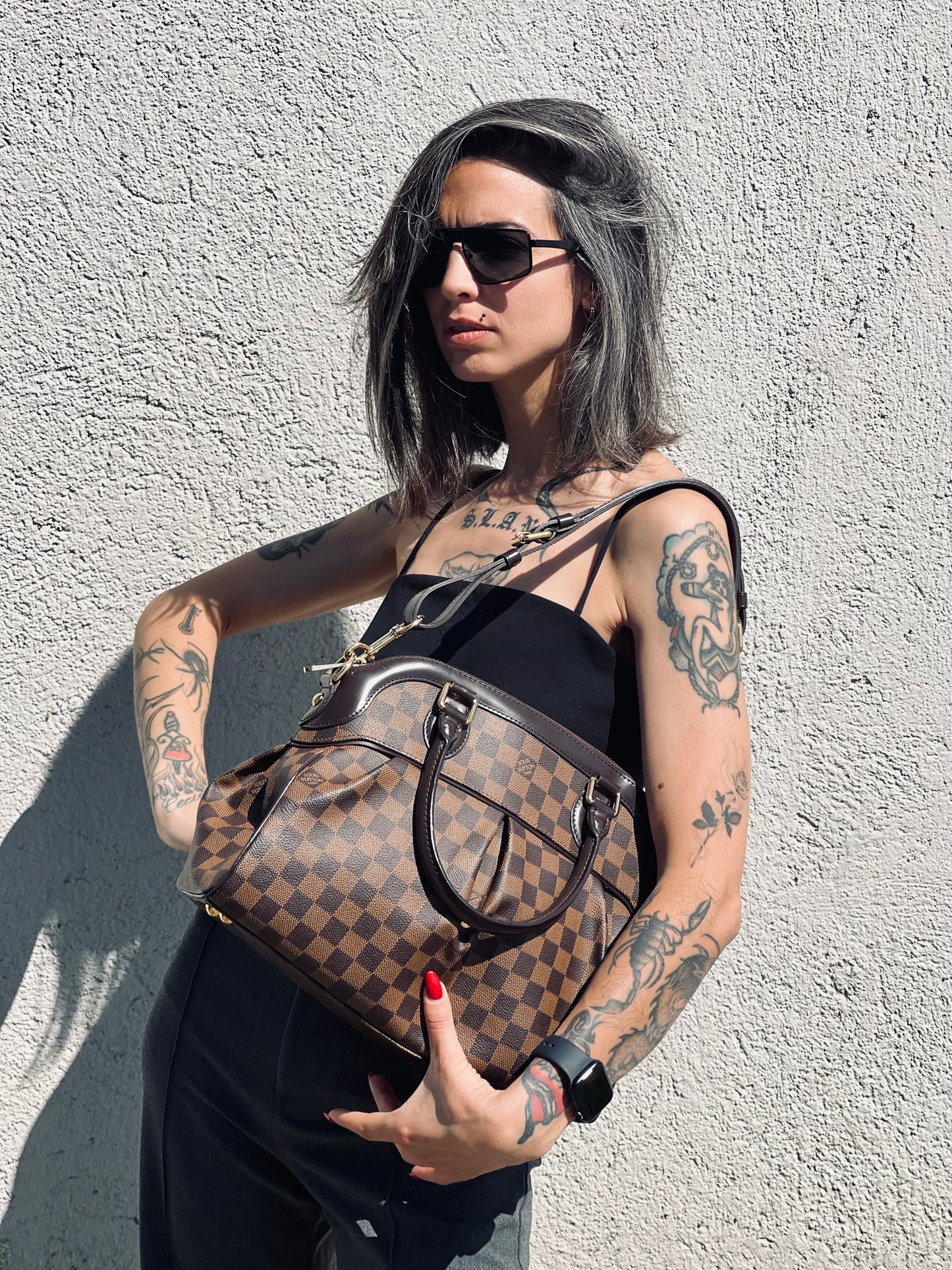 Trevi MM Damier Ébène Louis Vuitton