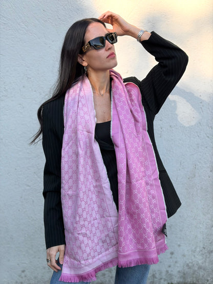 Stola Gucci rosa