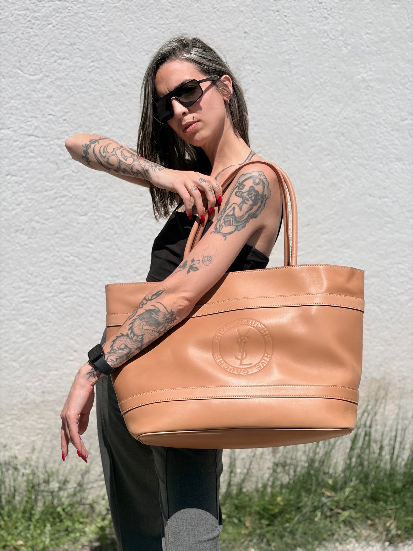 Tote Saint Laurent Rive Gauche Cabas