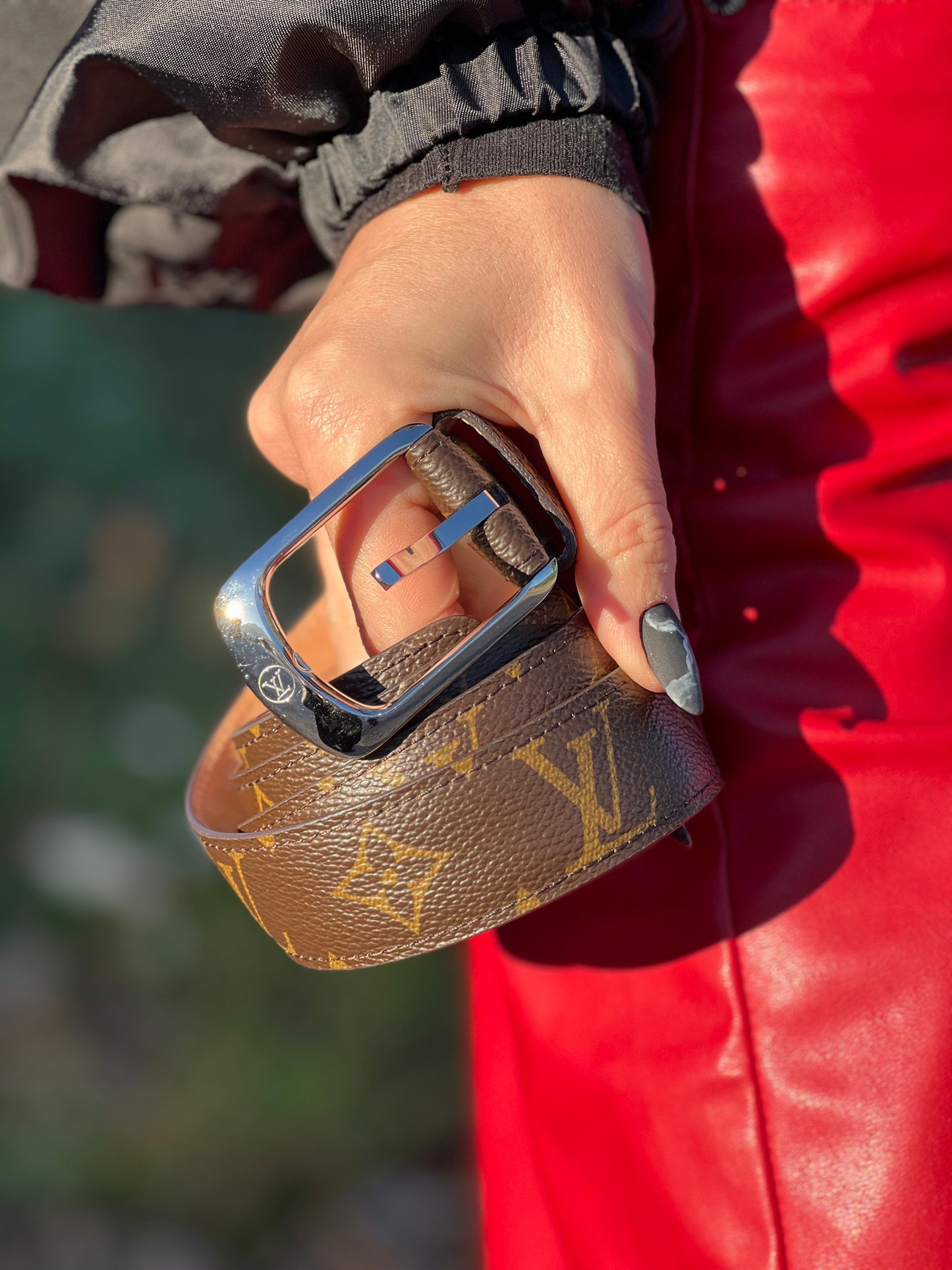 Cintura Louis Vuitton monogram tg.42